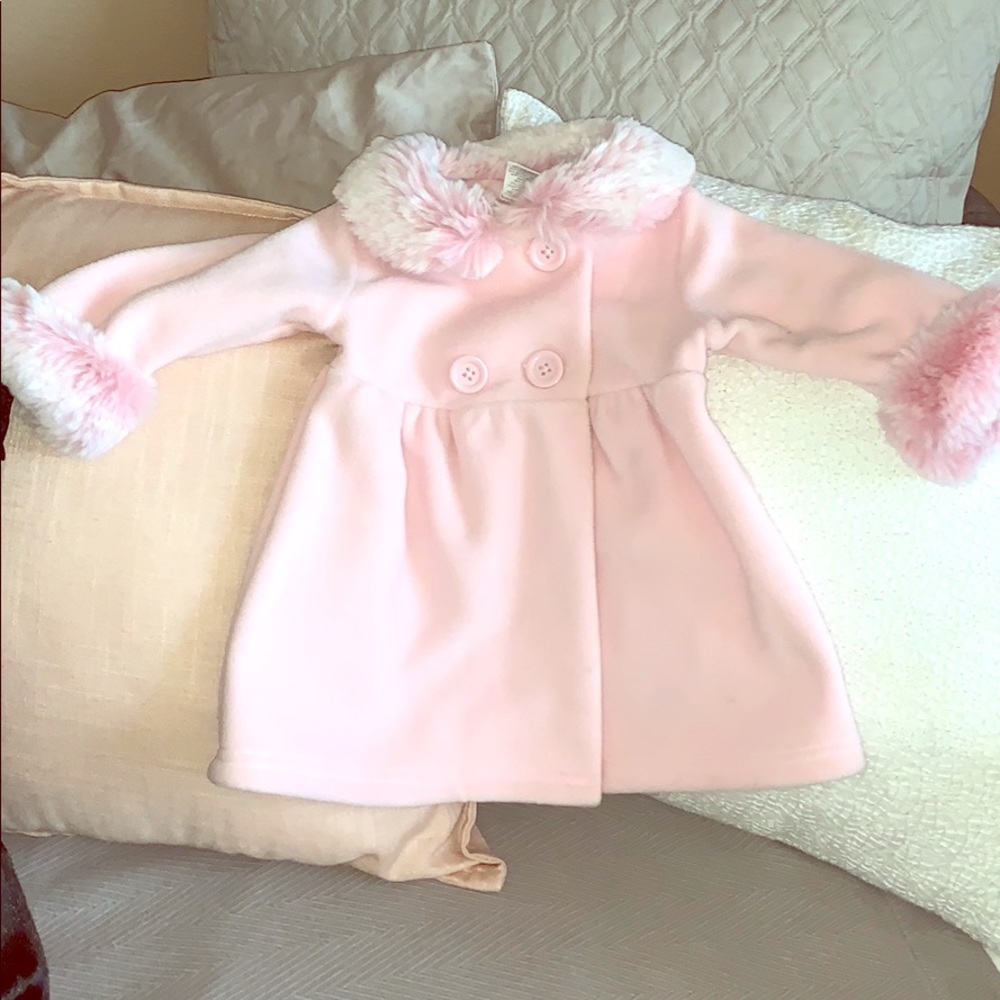 Baby Girl 9 Month Double Breasted Coat